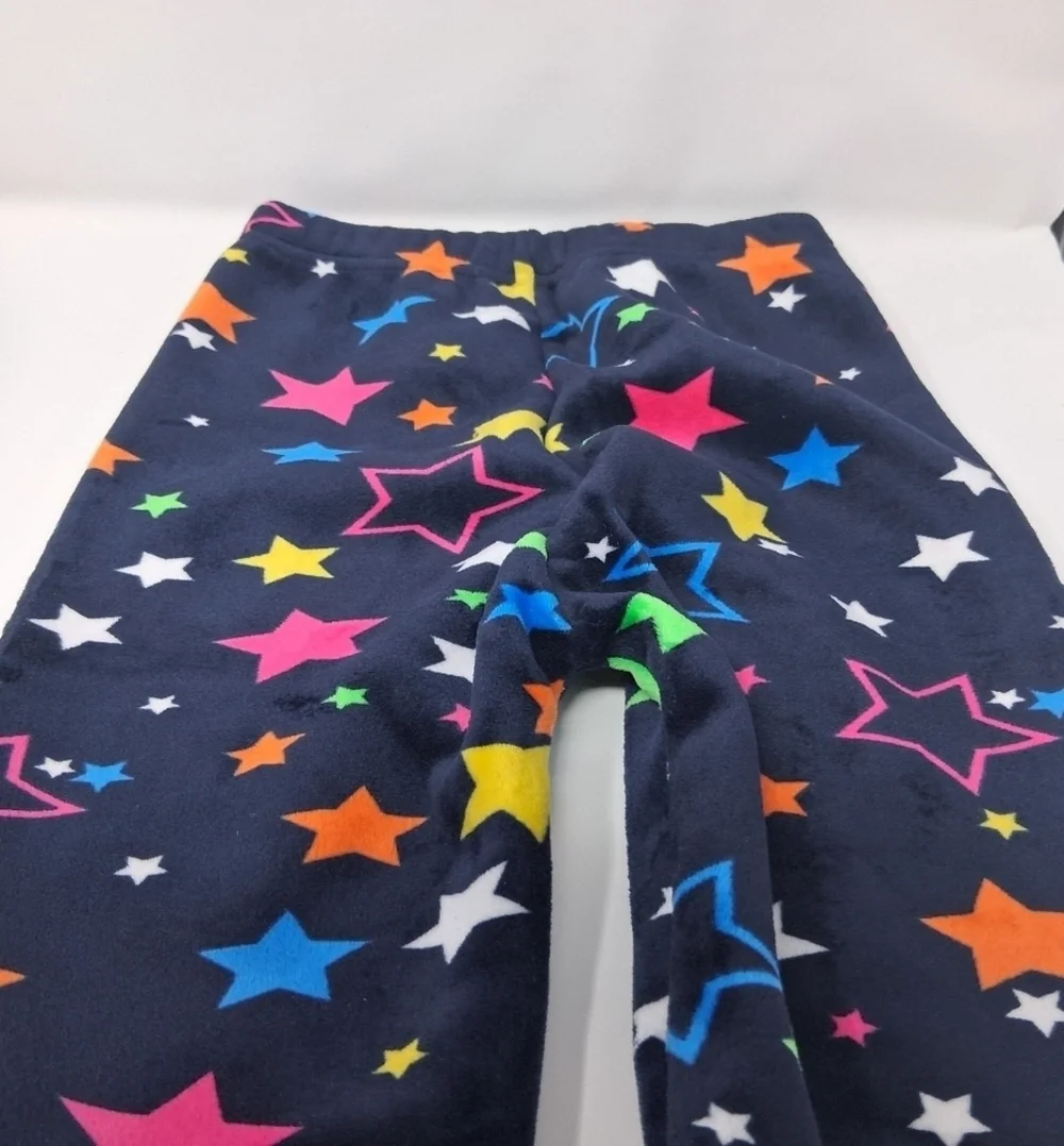 Girl's Bundle NEW 2 Pair of Patterned Pajama Pants    Size 6-7